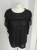 Orsay Shirt schwarz transparent Gr. M 38 Hessen - Groß-Umstadt Vorschau