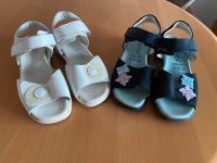 ❤️ Däumling Sandalen 34 Blau Weiß Echtleder Nordrhein-Westfalen - Lüdenscheid Vorschau