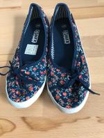 Ballerinas, Sneaker, Turnschuhe mit Blümchen, Gr. 39 Niedersachsen - Berne Vorschau