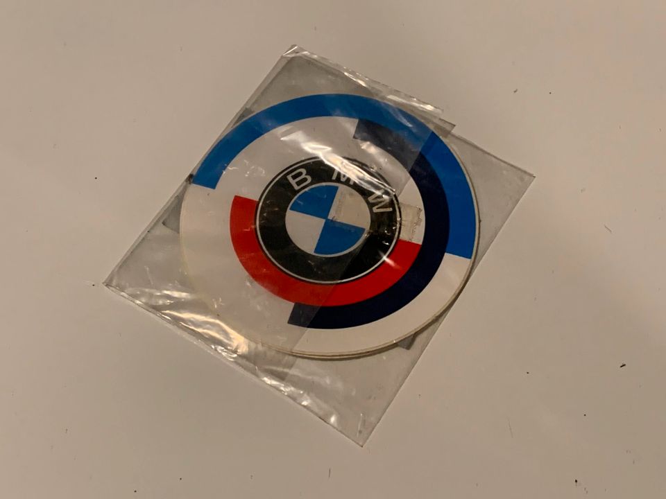 2x BMW Vintage Heritage Motorsport Aufkleber 9 cm