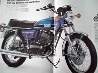 Prospekt  Yamaha RD 250 70er Jahre Schleswig-Holstein - Lübeck Vorschau