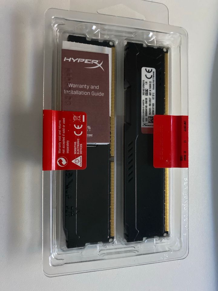 HyperX Fury arbeitsspeicher 16gb memory kit 2x8gb HX318C10FBK2/16 in Celle