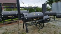 24 Zoll BBQ Smoker mieten Verleih Gastro Event Grill Party Sachsen - Burkau Vorschau