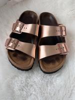 BIRKENSTOCK ARIZONA Roségold Softfoodbed Gr. 38 Schwarze Sohle! Hessen - Darmstadt Vorschau