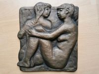 Bronze Relief 2 Frauen, Bronze Kunst von Karl Kluth signiert Niedersachsen - Weyhe Vorschau