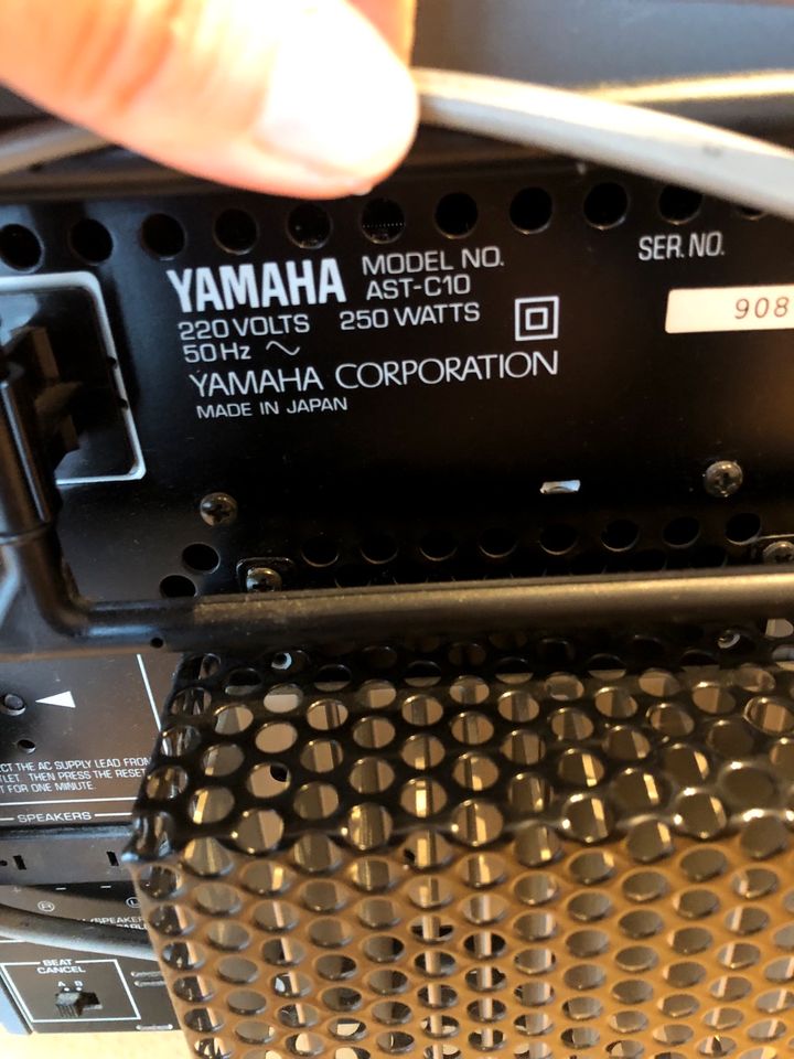 Yamaha AST-SC 10 Compact Stereo Anlage voll funktionsfähig in Donauwörth