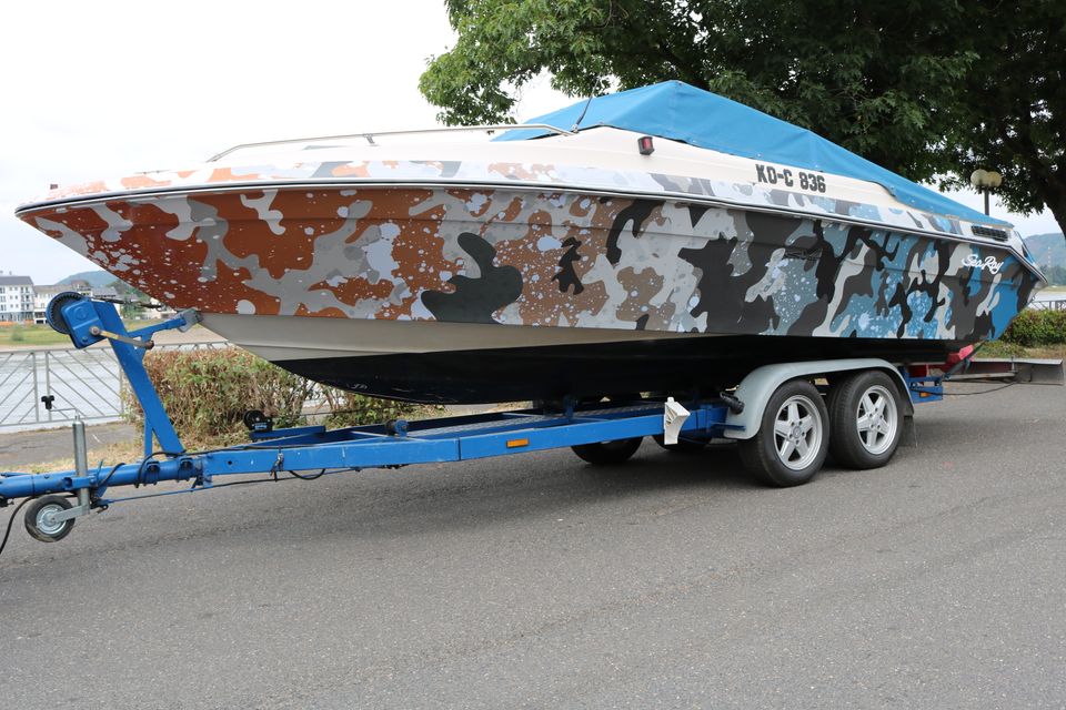 Motorboot Sea Ray 200CC mit Trailer in Linz am Rhein