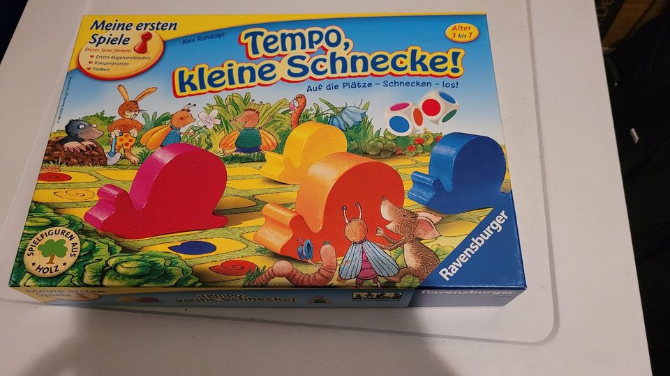 Kinderspiel "Tempo kleine Schnecke" von Ravensburger in Dieburg