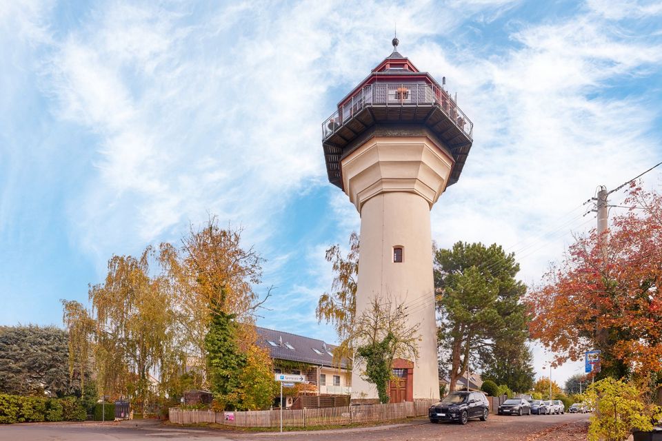 Wasserturm zu verkaufen – Wahrzeichen mit Panorama-Aussicht in Wiesbaden-Igstadt in Wiesbaden