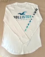 Hollister Langarmshirt Gr M weiß Farbverlauf blau Wandsbek - Hamburg Volksdorf Vorschau