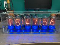 Nixie Uhr Clock mit 6 Stück Z568M RFT DDR Brandenburg - Kolkwitz Vorschau