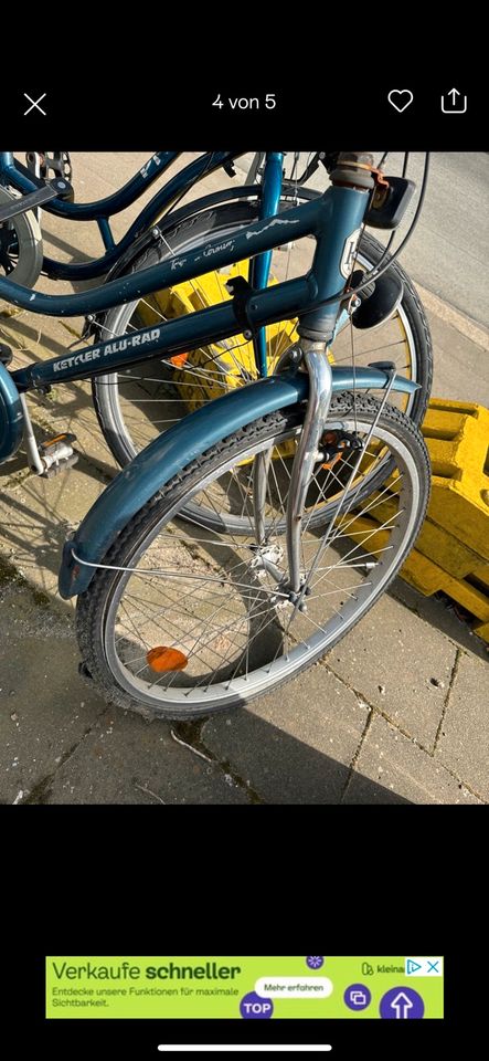 Kettler Fahrrad Bastler citybike tipptopp erhalten in Braunschweig