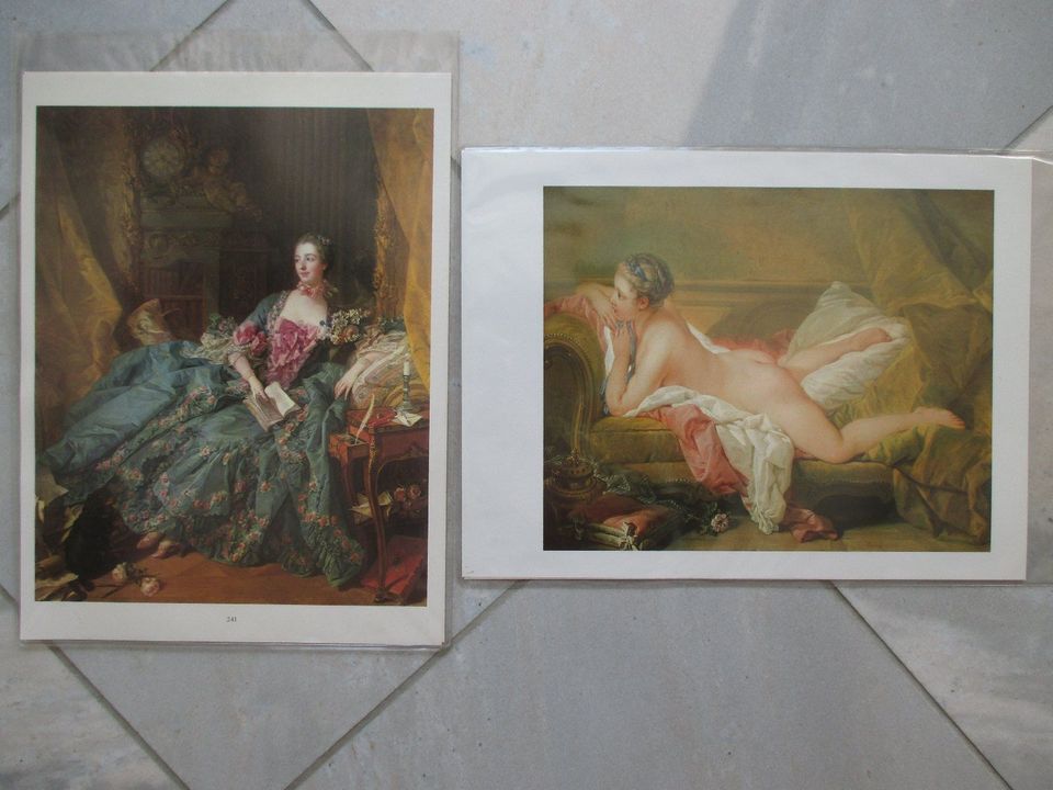 Boucher Madame Pompadour Ruhendes Mädchen Alte Pinakothek Gemälde in München