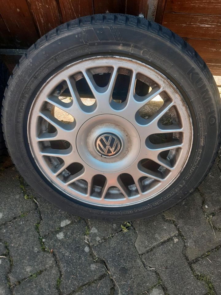 bbs felgen golf 3 4x100 mit allwetterreifen in Willich