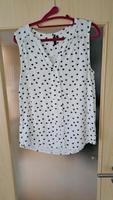 Vero Moda Blusenshirt, Gr. S, weiß mit schwarzen Herzen Bayern - Waltenhofen Vorschau