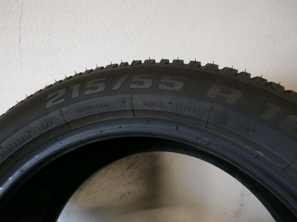 4x neuwertig 215 55 R18 99V SUV BFGoodrich Winterreifen in Detmold