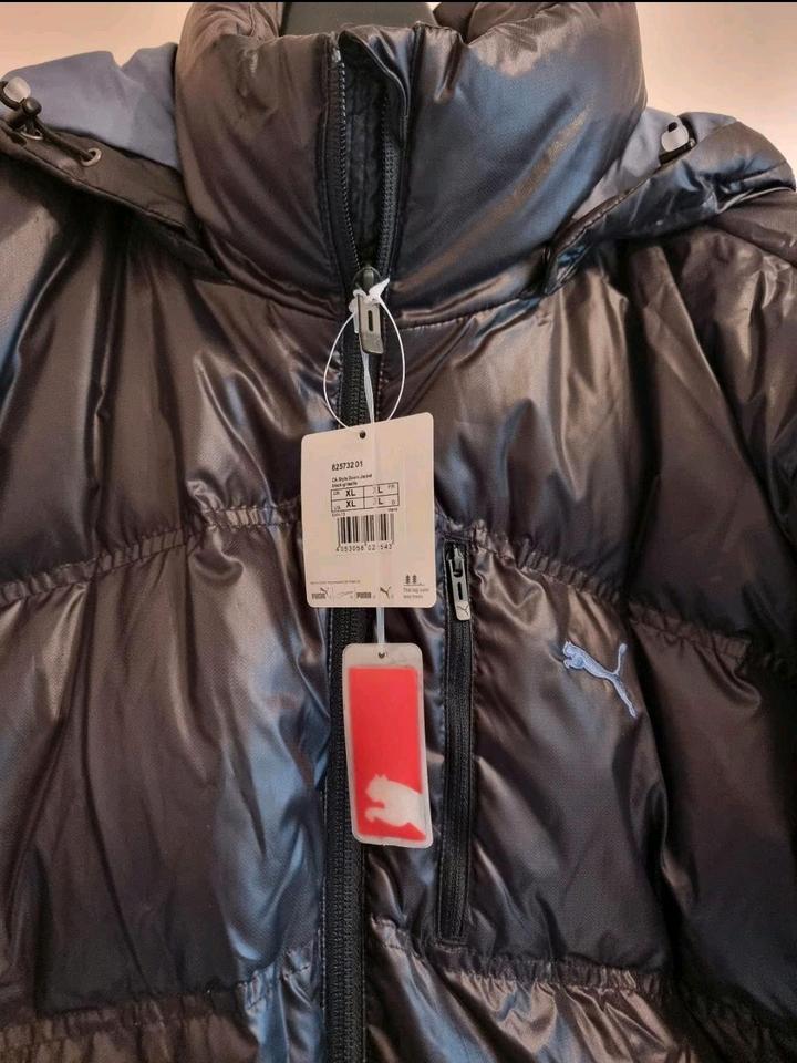 Puma Style Herren Daunenjacke Winterjacke Gr. XL Antrazith NEU in Düsseldorf