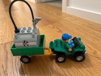 Ostergeschenk: Lego Duplo Bauer mit Milch Anhänger Frankfurt am Main - Sachsenhausen Vorschau
