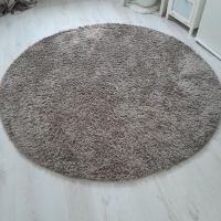 Flausch Teppich rund braun 160 cm Nordrhein-Westfalen - Gelsenkirchen Vorschau