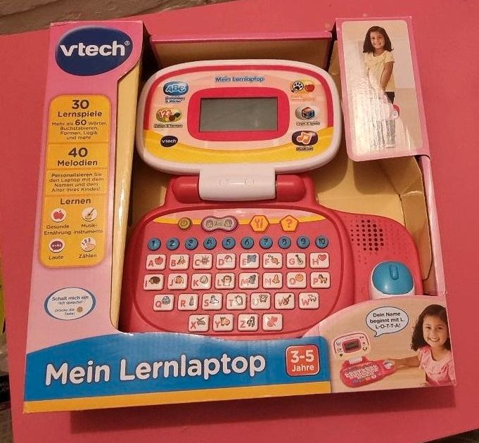 Vtech Mein Lernlaptop pink mit OVP in Gladbeck