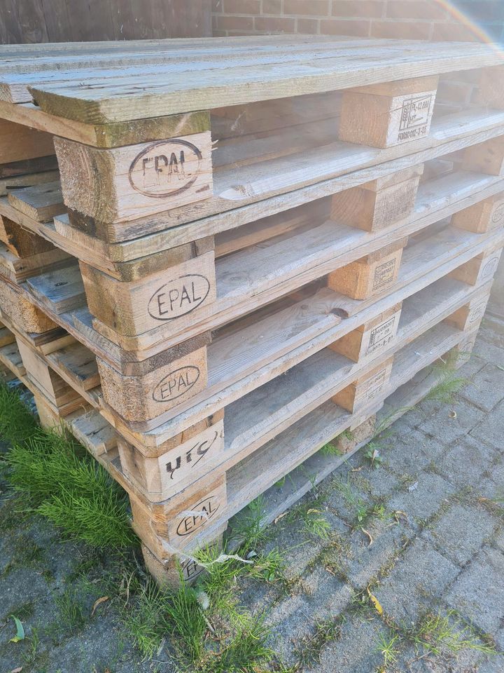 Paletten Möbelpaletten Europalletten Holzpalette in Jork
