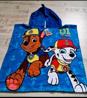 Paw Patrol Badeponcho Kapuze Handtuch Kaputzenponcho  50 x 100 cm Sachsen - Görlitz Vorschau