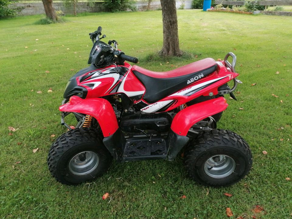 Quad Aeon Revo R50 50ccm 45Km/h Straßenzulassung in Malsfeld