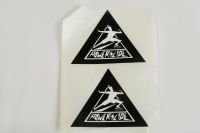 2x Aufkleber/Sticker POWERSLIDE Rollerskates 9x7cm Dreiec 80/90er Bayern - Berching Vorschau