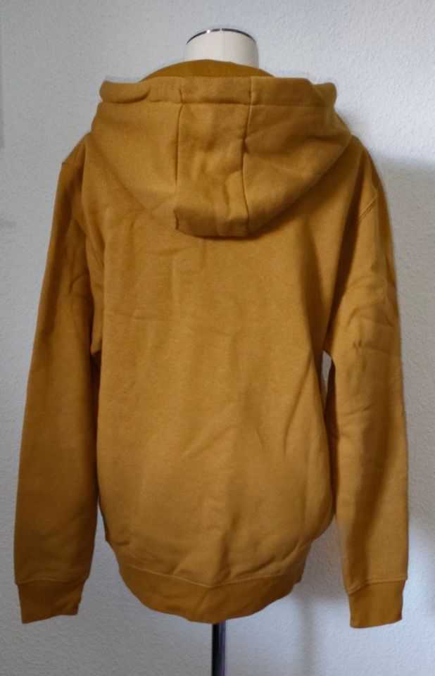 Sweatjacke Hoodie mit Kapuze + Reißverschluß Gr. L (50/52) in Elkenroth