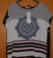 Hochwertiges GERRY WEBER casual T-Shirt Frontdruck 44 NEU Hessen - Spangenberg Vorschau