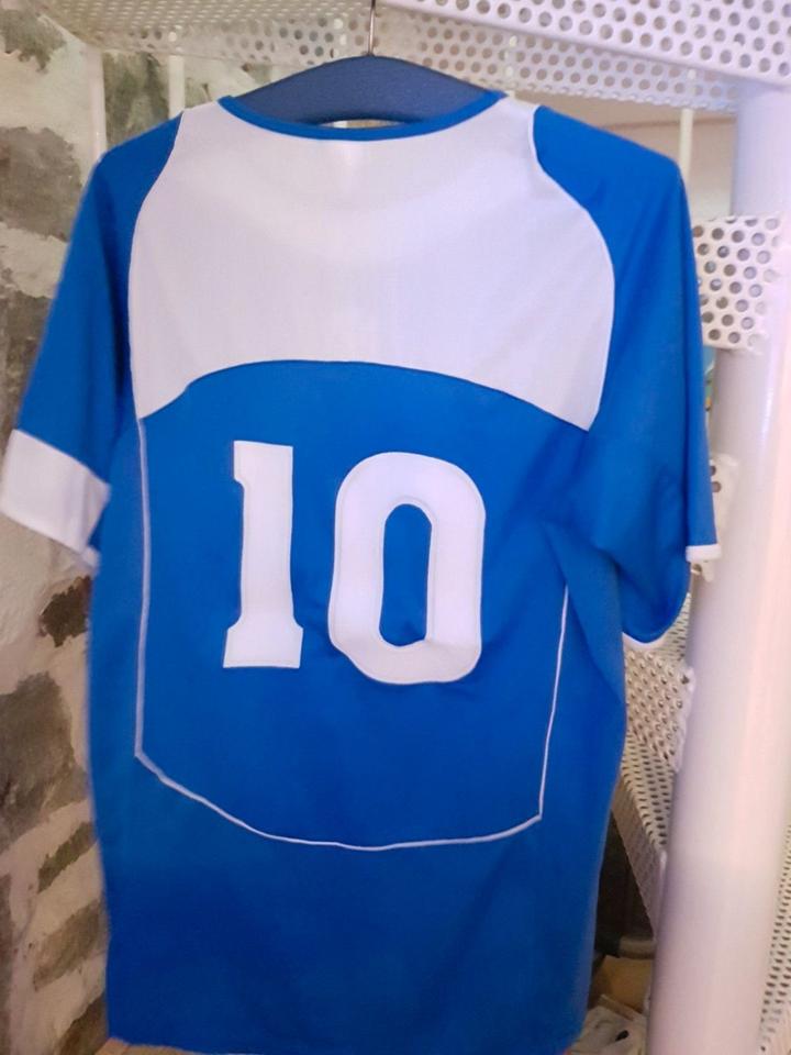 Original) TOP Brasilien Trikot Fußball Fa Blau Gr:L NP: 65 € in Hausach
