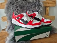 Puma  LEDER SNEAKER SLIPSTREAM GR.47 WEIß ROT SCHWARZ NEUW OVP ! Nordrhein-Westfalen - Brilon Vorschau