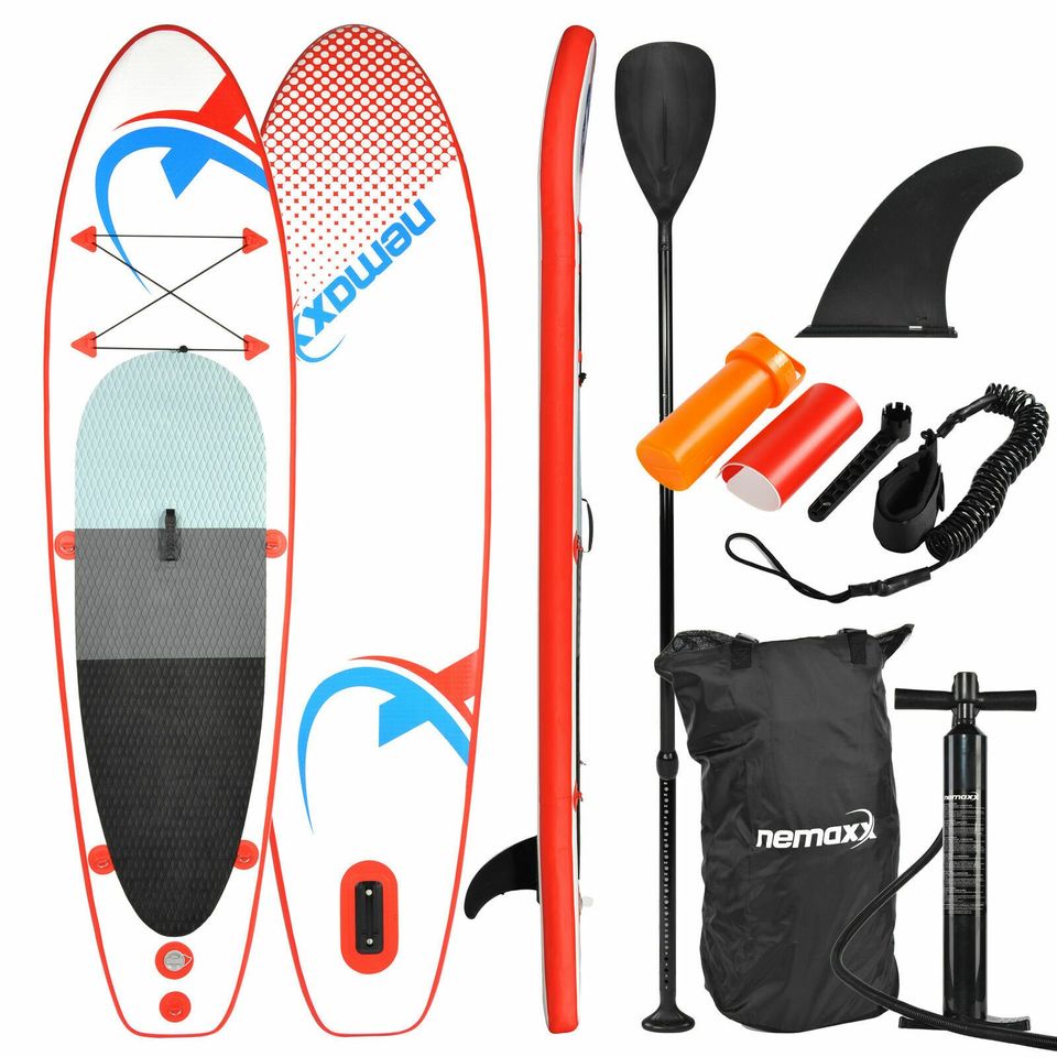 Stand up Paddle Board SUP  Surf-Board Set aufblasbar + Paddel in Harsum