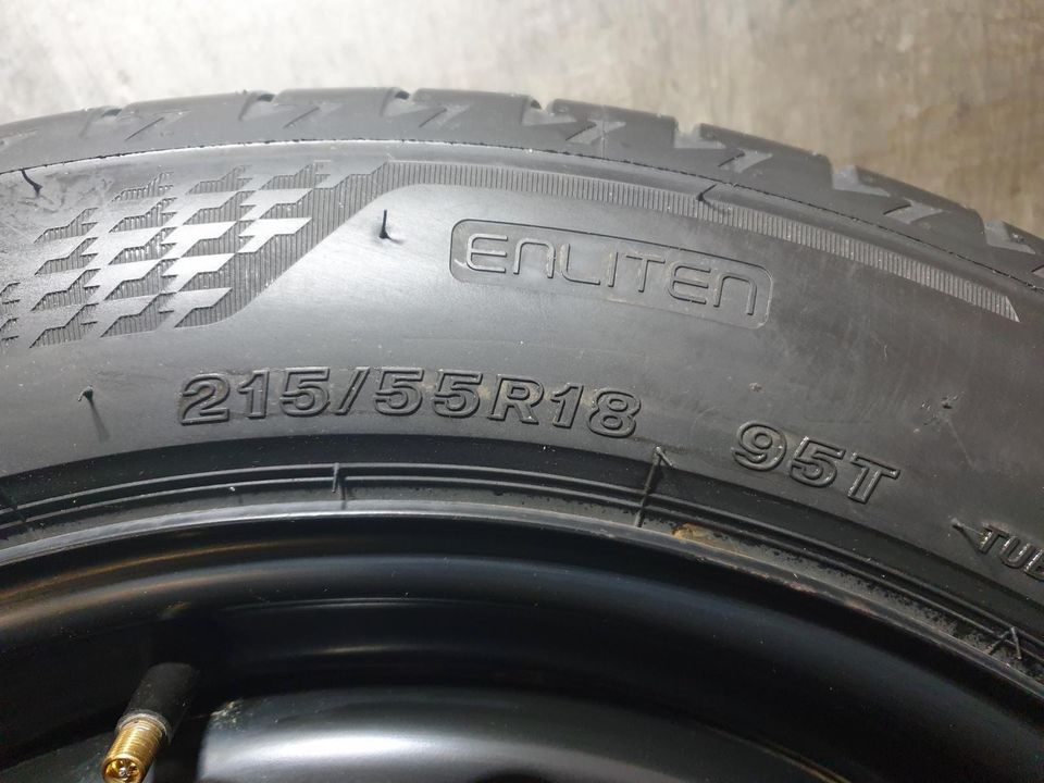 Original VW ID.3 E1 Stahlfelgen Sommerreifen 215/55 R 18 BC2#4 in Herford