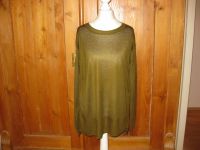 H&M Pullover NEU XS 34 oliv grün lang Schlitze Longpullover TOP Essen - Bredeney Vorschau