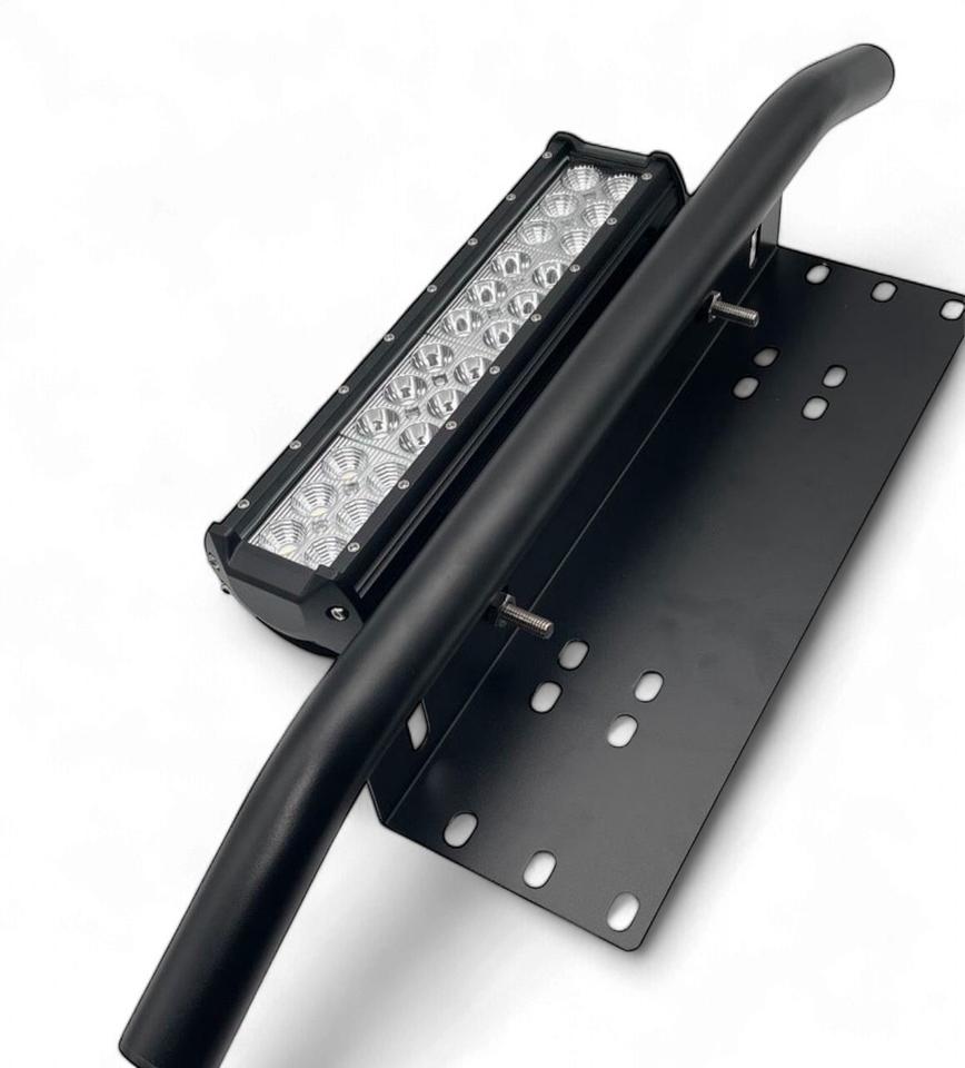 14" 120W Arbeitsscheinwerfer Lichtbalken+ Kennzeichnen Halterung in Soltau