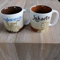 Starbucks Coffee Indonesia & Jakarta Tassen-Set Espresso NEU Niedersachsen - Delmenhorst Vorschau