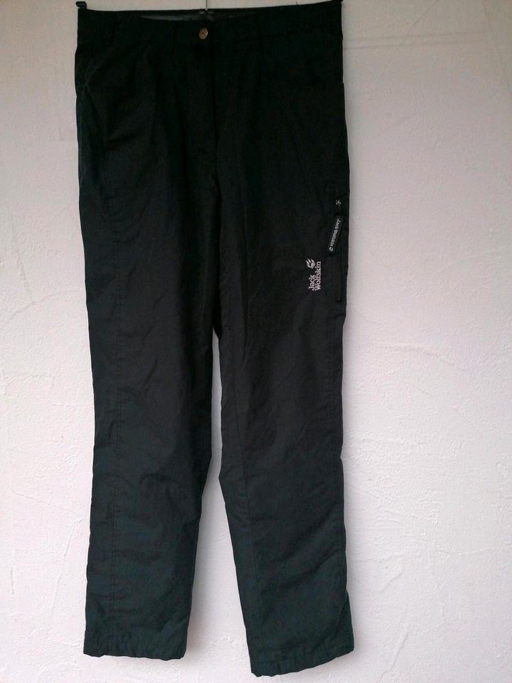 Outdoor Hose Jack Wolfskin Damen Gr. 40 schwarz in Missen-Wilhams