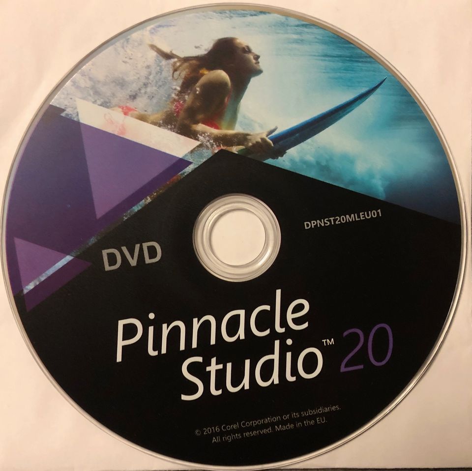 Pinnacle Studio 20 Ultimate DVD/ Download Link in Düsseldorf