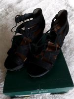 Schwarze Paul Green Sandalette Größe 38/5 mit Plateau Berlin - Lichterfelde Vorschau