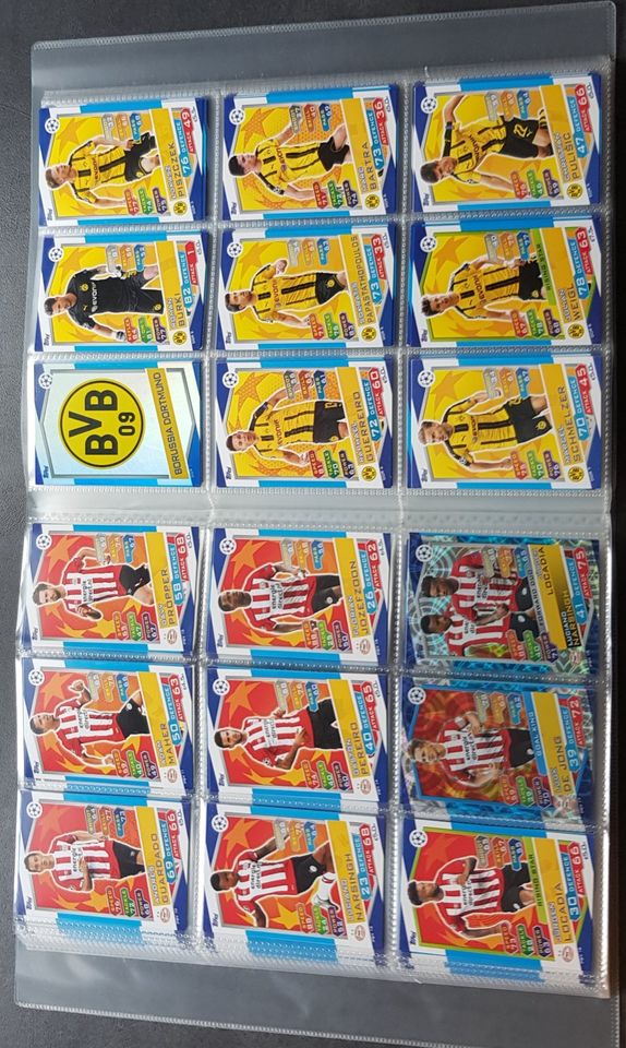 Match Attax Champions League 2016/2017 Sammelmappe in Romrod