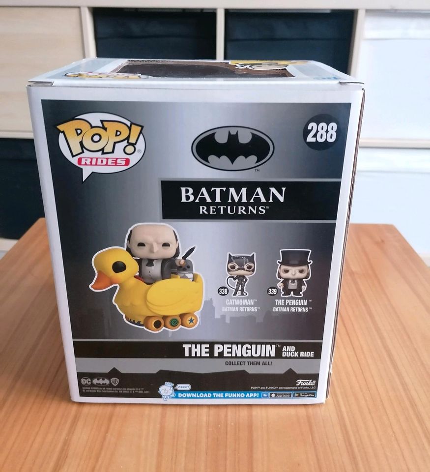 The Penguin and Duck Ride Batman Returns Funko Pop 288 in Waldfischbach-Burgalben