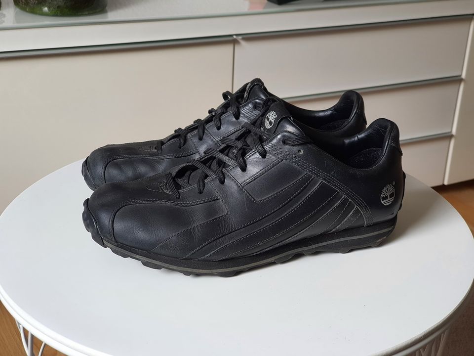 Timberland Schuhe Fells Low Trainers / Leder, schwarz 42 in Bonn