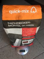 Quick Mix Dachdeckermörtel mit Fasern rot Bayern - Baudenbach Vorschau