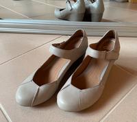 Pumps, Clarks, Keilabsatz, Gr.40, Leder, cappuccino Brandenburg - Neu-Zittau Vorschau