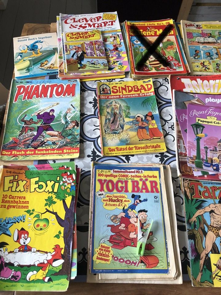 Alte Comics 70er Donald Duck Yogi Bär Katz Maus Motor Maus in Mönchengladbach
