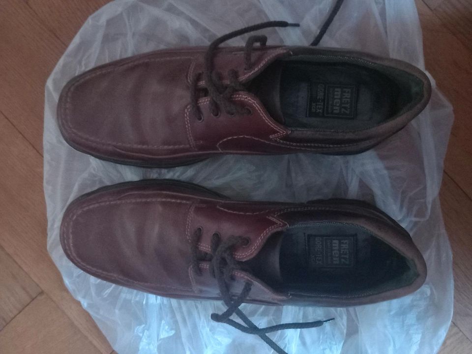 braune Schuhe Leder FRETZ men Größe 44 in München