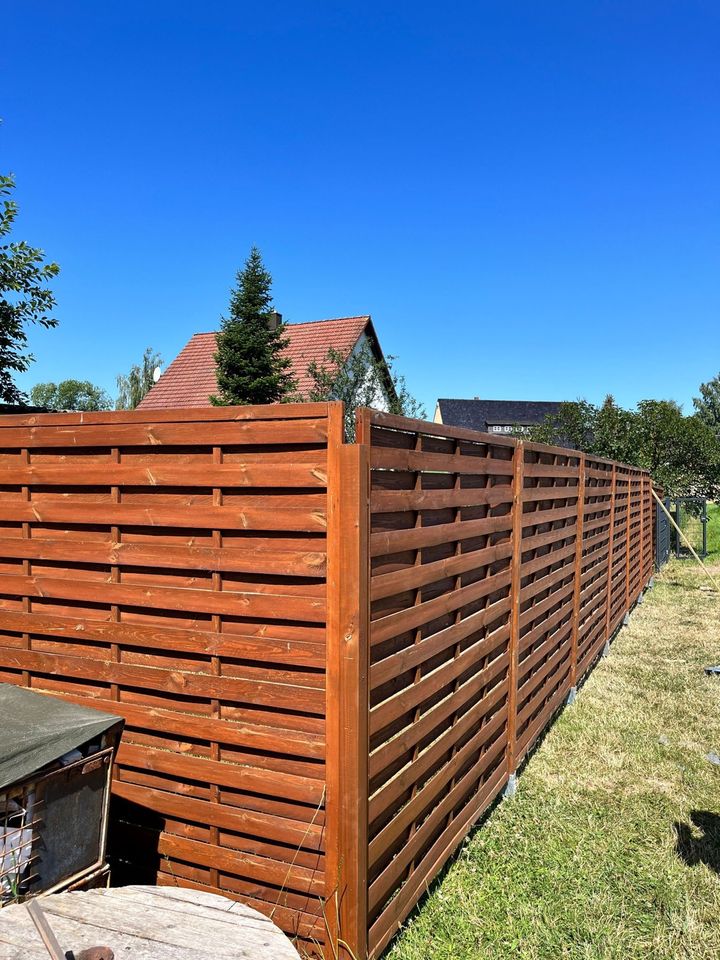 Zaunbau Baggerarbeiten Wegebau Garten und Landschaftsbau Zisterne in Frohburg