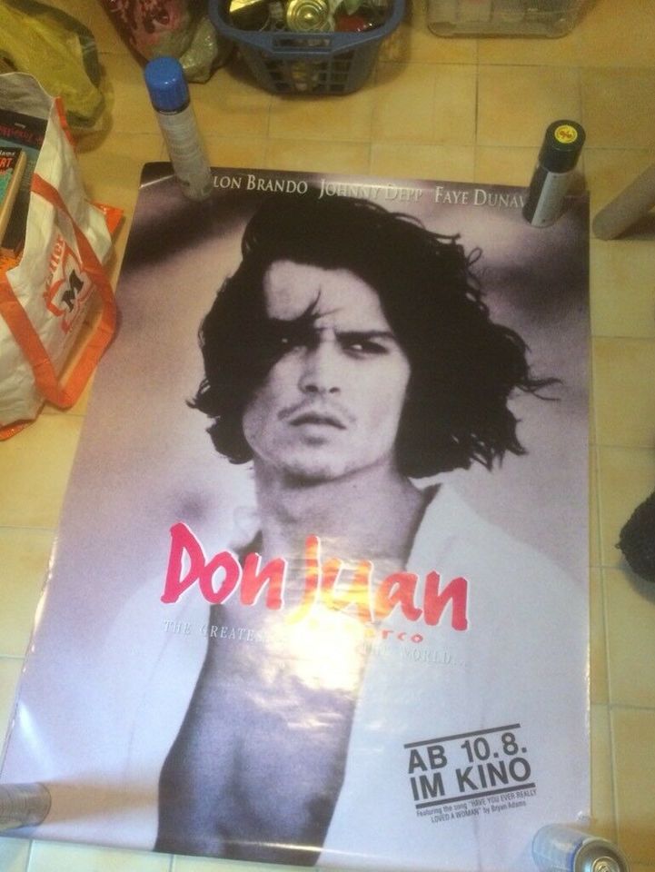 Grosses Johnny Depp Poster. RAR! TOP! in Kösching