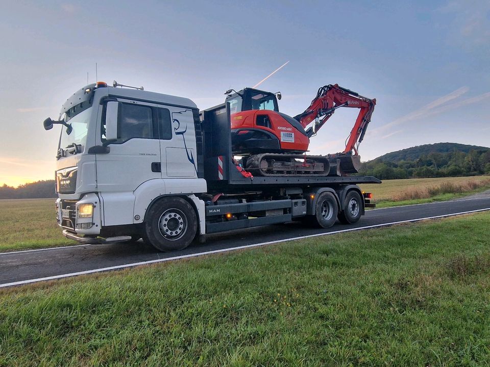 Baumaschinen Vermietung Erdbau Entsorgung Recyceln Erd Transport in Tann